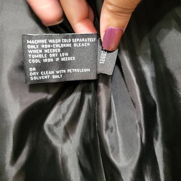 LONDON FOG TRENCH COAT WITH DOUBLE LAPEL AND DETACHABLE HOOD sz Med - Picture 9 of 16